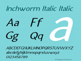 Inchworm Italic