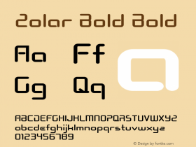 Zolar Bold