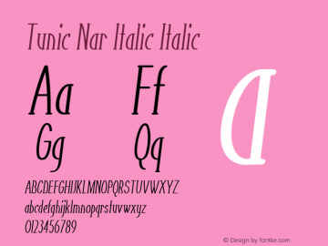 Tunic Nar Italic