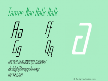 Tanzer Nar Italic