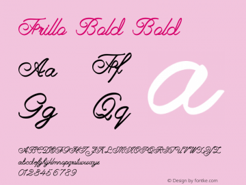 Frillo Bold