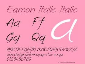 Eamon Italic