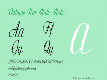 Virtuoso Nar Italic