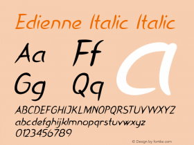 Edienne Italic