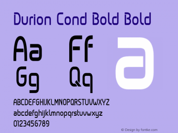 Durion Cond Bold