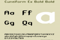 Cuneiform Ex Bold