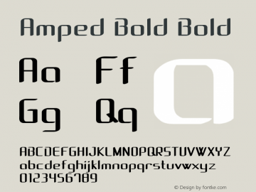 Amped Bold