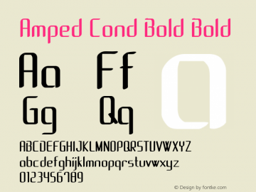 Amped Cond Bold