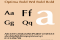 Optima Bold Wd Bold