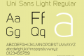 Uni Sans Light