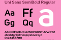 Uni Sans SemiBold