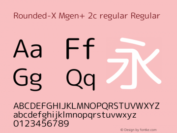 Rounded-X Mgen+ 2c regular