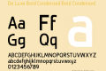 De Luxe Bold Condensed