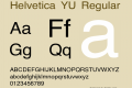 Helvetica YU