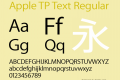 Apple TP Text