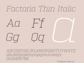 Factoria Thin