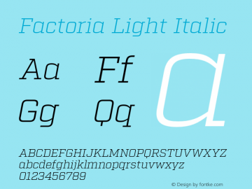 Factoria Light