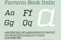 Factoria Book