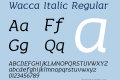 Wacca Italic