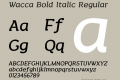 Wacca Bold Italic