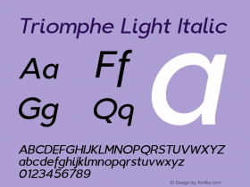 Triomphe Light