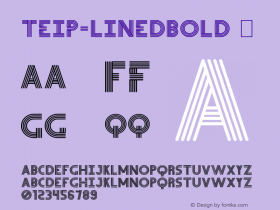 Teip-LinedBold