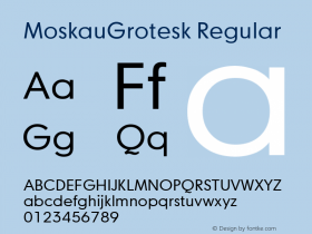 MoskauGrotesk