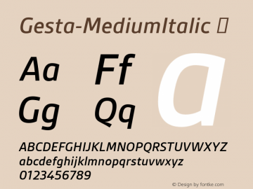 Gesta-MediumItalic