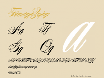 FilmotypeZephyr