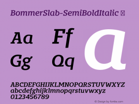 BommerSlab-SemiBoldItalic