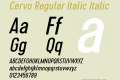 Cervo Regular Italic