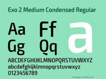 Exo Medium Condensed