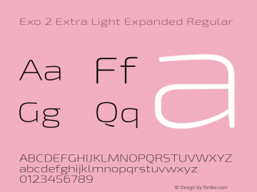 Exo Extra Light Expanded