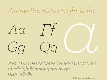 ArcherPro Extra Light