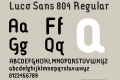 Luco Sans 804