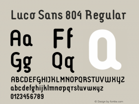 Luco Sans 804