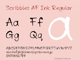 Scribbles AF Ink