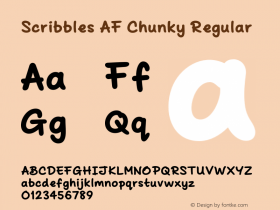 Scribbles AF Chunky