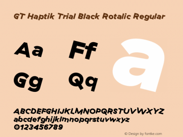 GT Haptik Black Rotalic