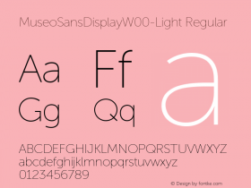 MuseoSansDisplay-Light