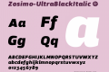 Zosimo-UltraBlackItalic