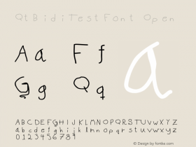 QtBidiTestFont