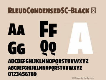 RleudCondensedSC-Black