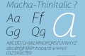 Macha-ThinItalic