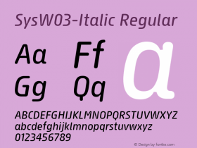 Sys-Italic