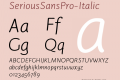 SeriousSansPro-Italic