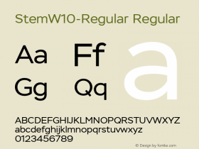 Stem-Regular