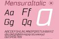 MensuraItalic