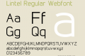 Lintel Regular Webfont