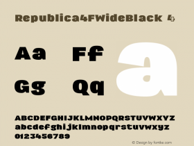 Republica4FWideBlack